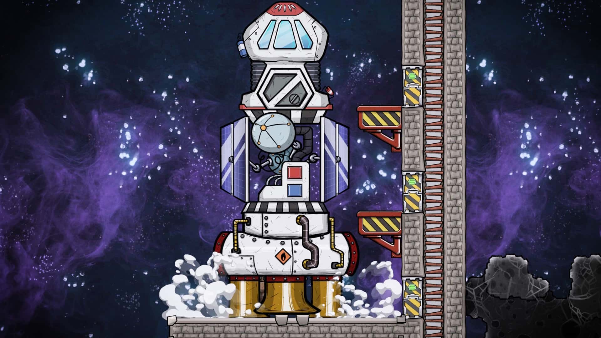 缺氧 Oxygen Not Included 中文版封面
