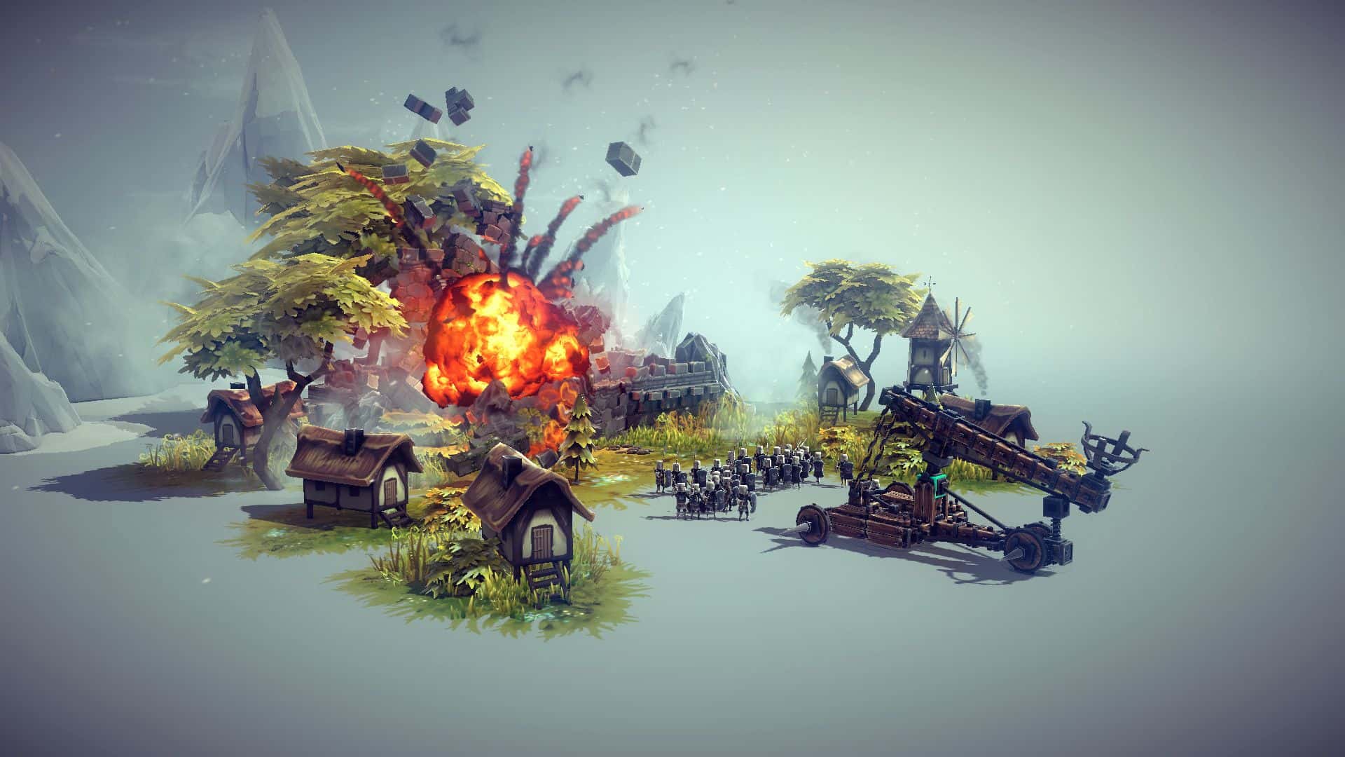围攻 破碎天际 Besiege 中文版封面